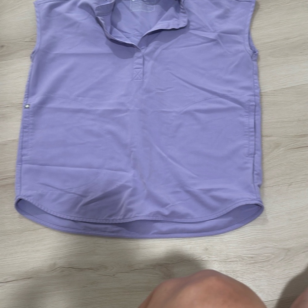 Figs Purple Short Sleeve scrub top